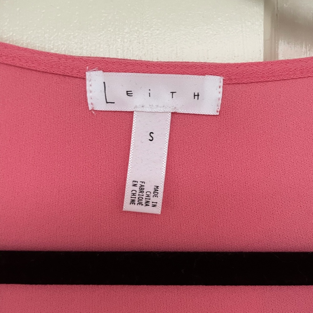 Leith Pink Wrap Dress - Picture 4 of 5
